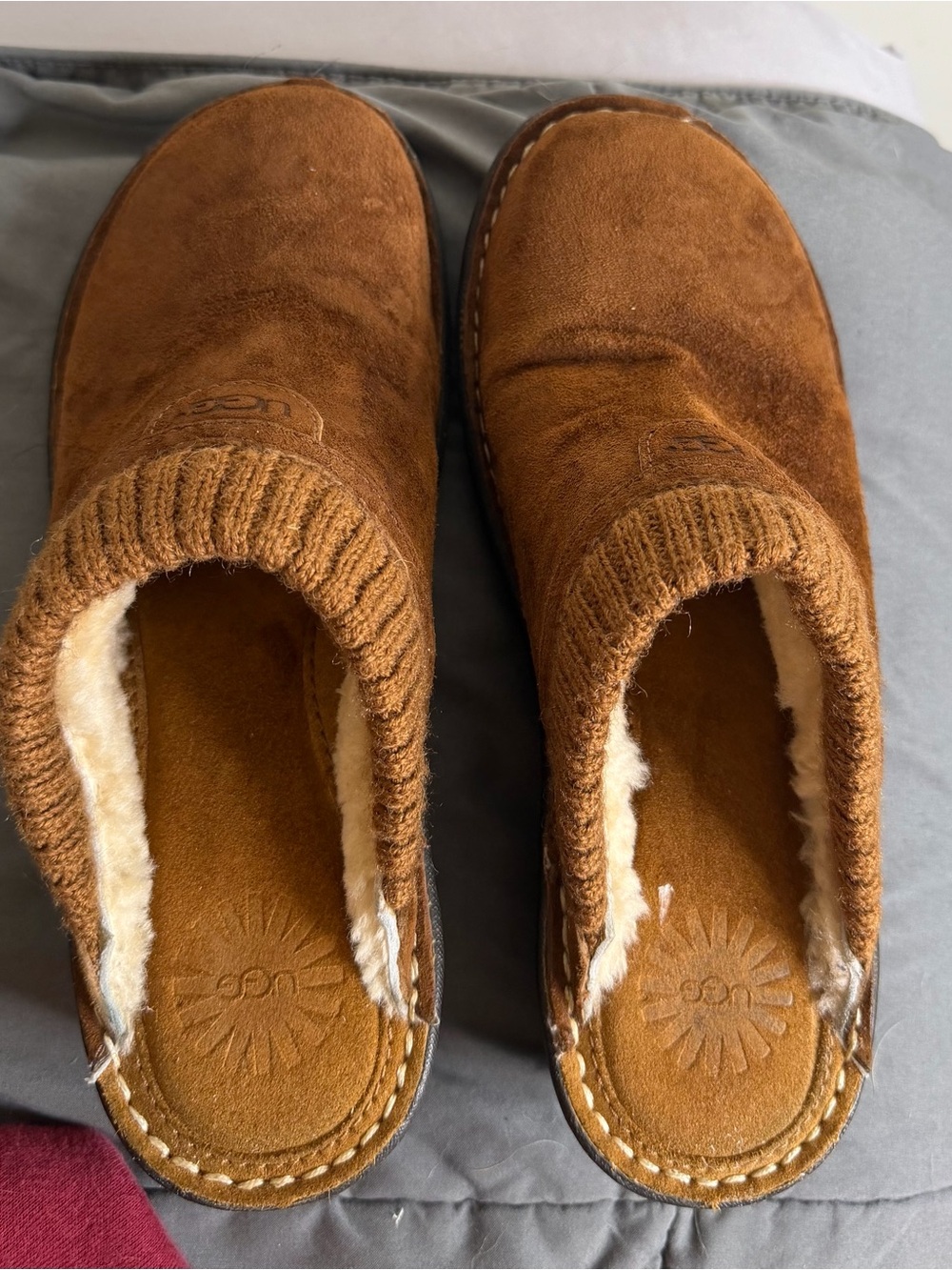 UGG Wedge Slide Slip on Clogs